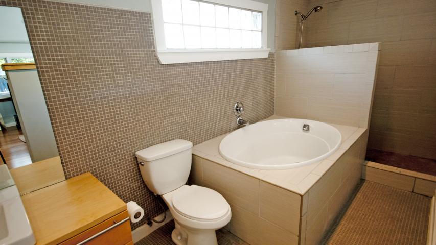 Hancock Pool House - Bathroom