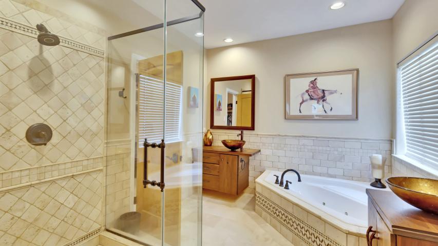 Handsomely redesigned home in the Courtyard.