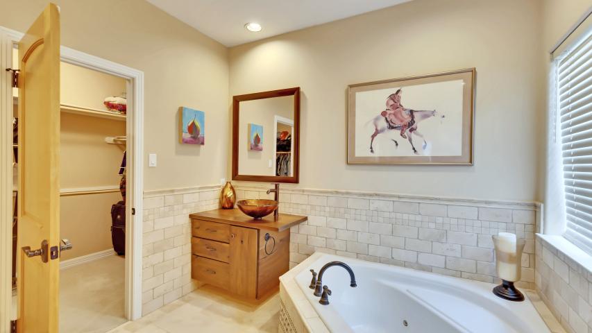 Handsomely redesigned home in the Courtyard.